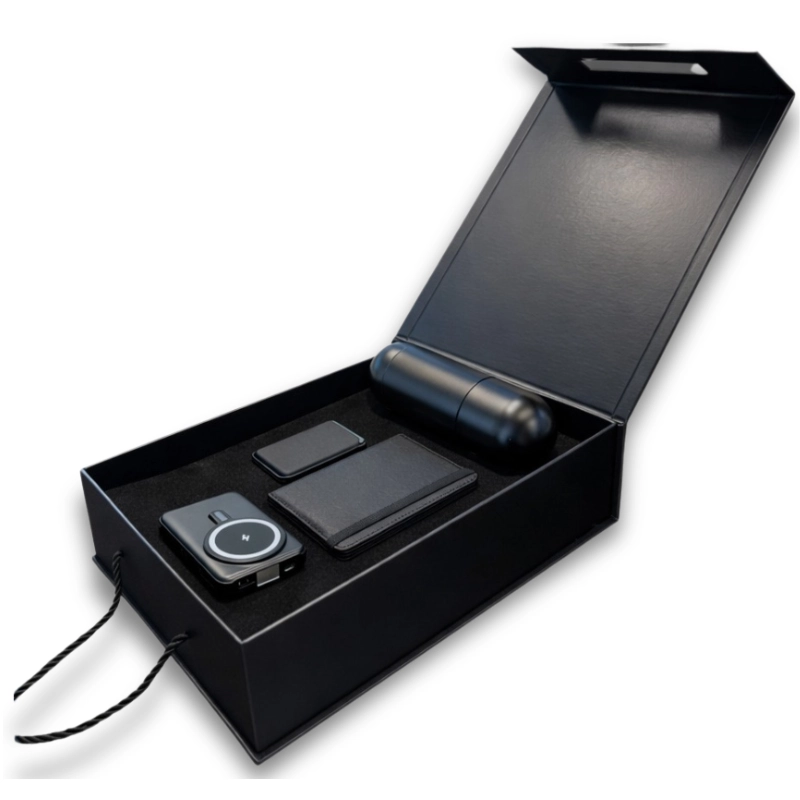 4-Piece Gift Set — Veemag, Pacho, Anshim, Satraa– Black