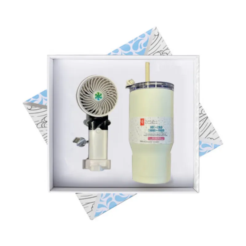 Panva — Handheld Fan & Tumbler Gift Set