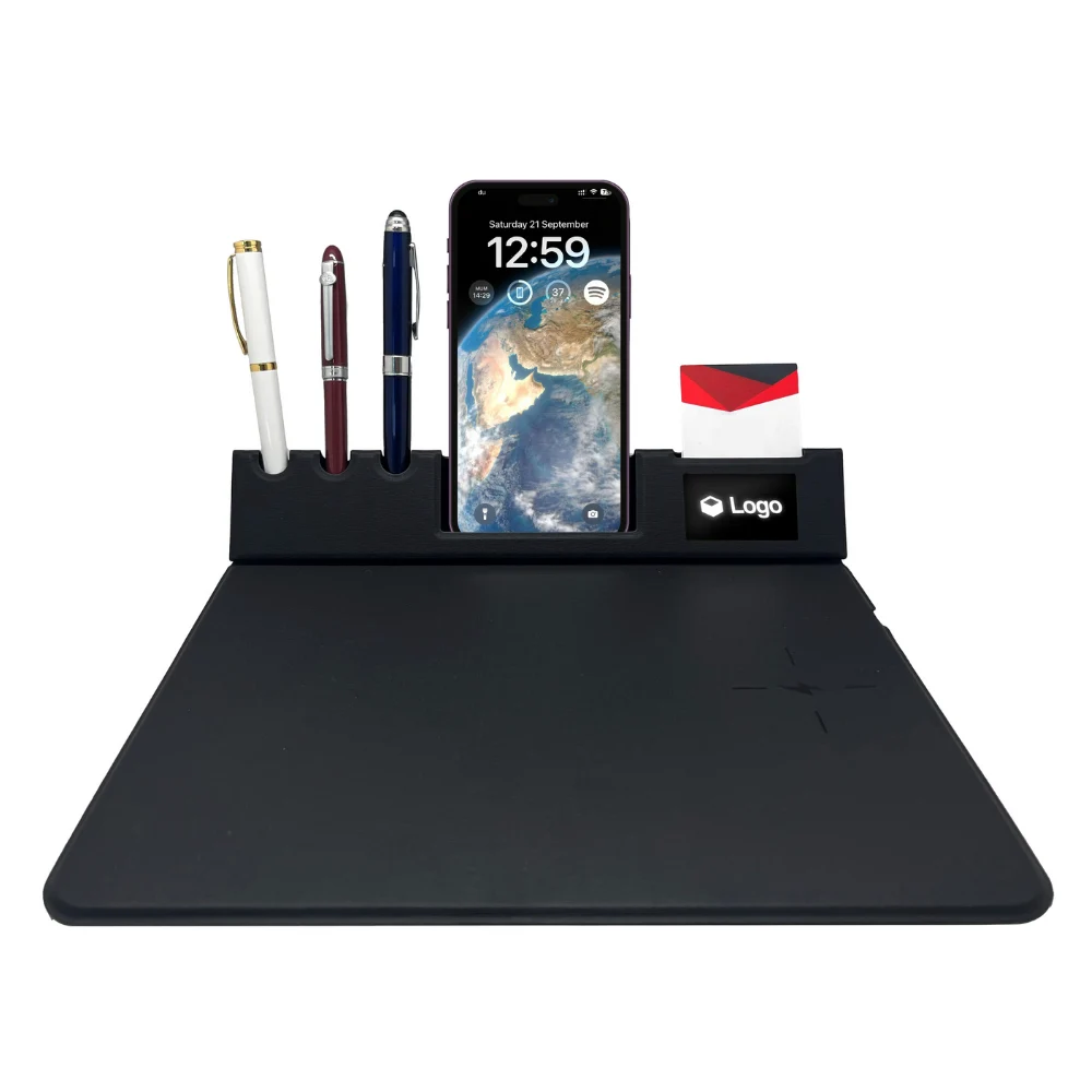 Chuvo — Mousepad with Wireless Charging and Light Up Logo