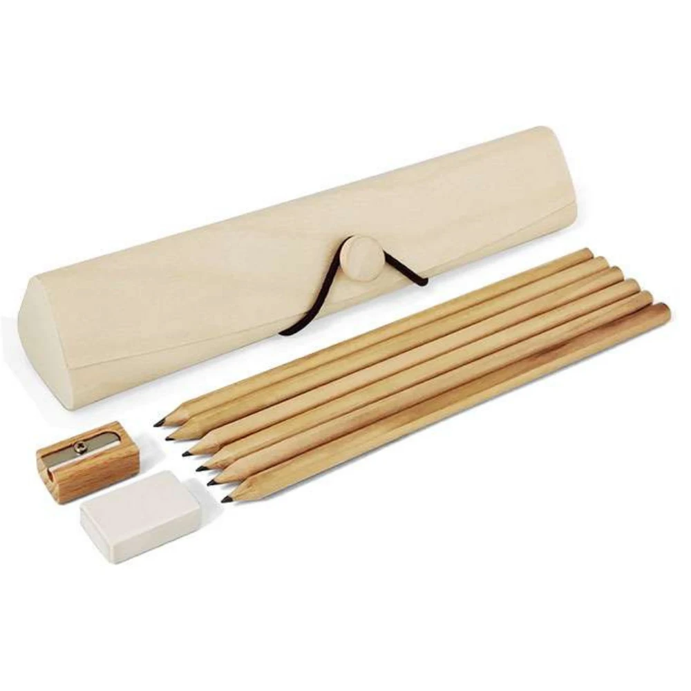 Staco — Pencil Set with Sharpener & Eraser