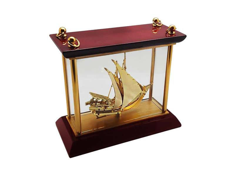 BT-22 — Arabian Dhow Metal/Brass Souvenir