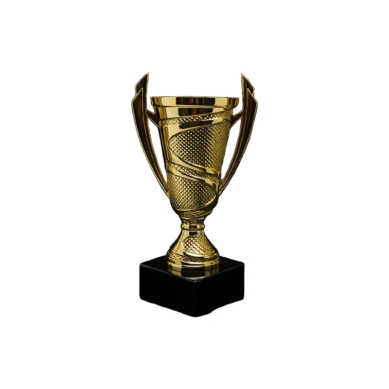 Aura (Medium)— Elegant Gold Trophies with Sleek Black Base
