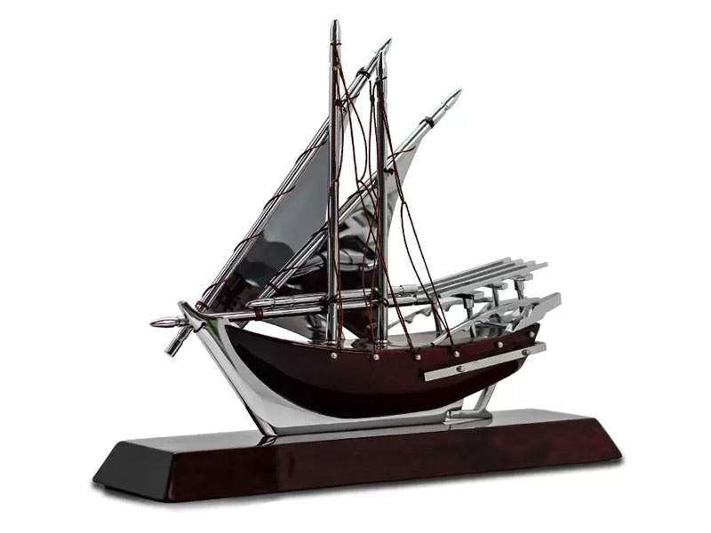 Baghlah (Silver) — Arabic Dhow Silver Metal Souvenir