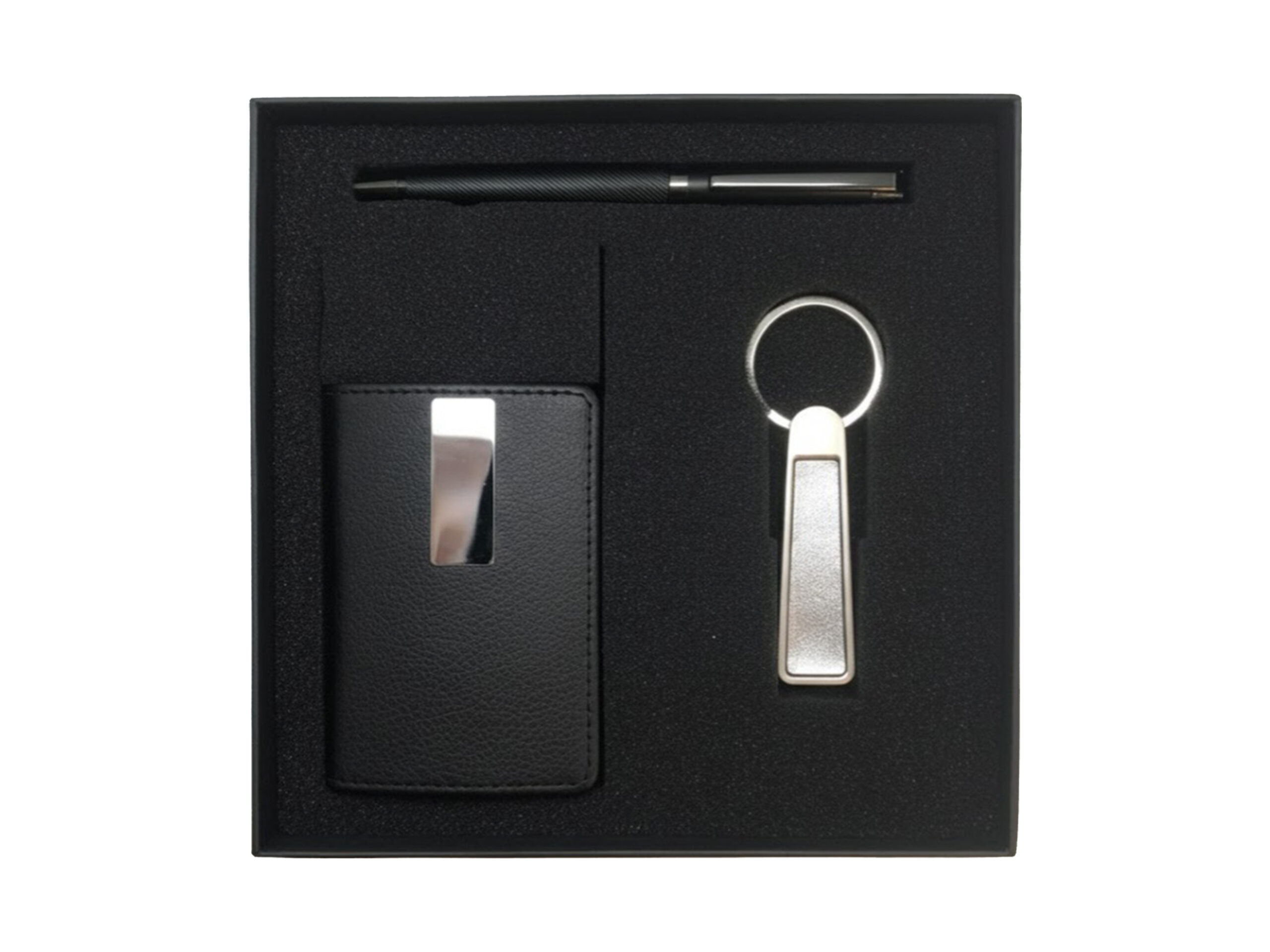 3-Piece Gift Set — Sadha, Pokeeto, Keychain – Silver