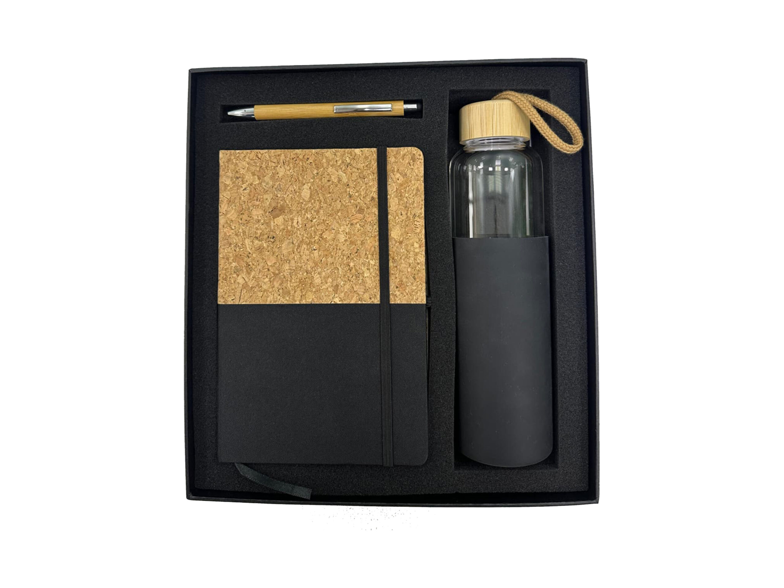 3-Piece Gift Set — Balikh, Cristem, Natuco – Black
