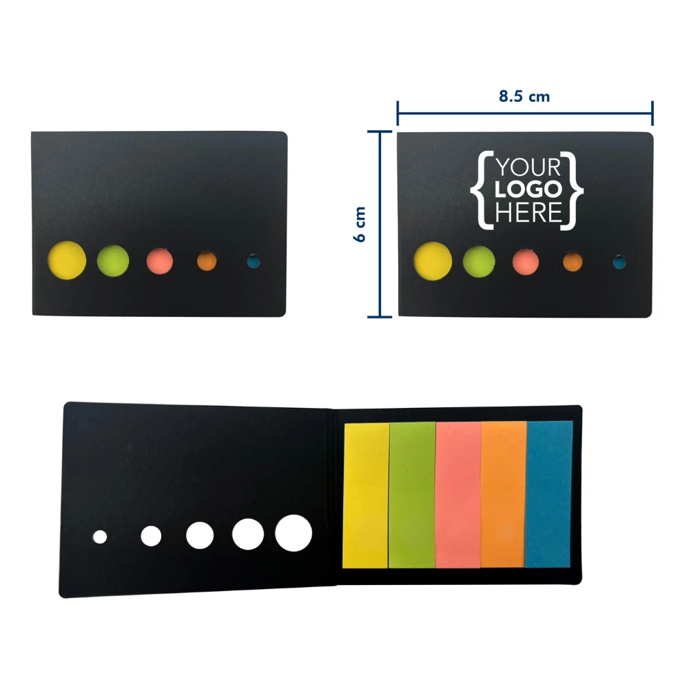 Neony — Set of 5-Color Neon Sticky Notes