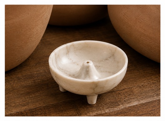 ANAKALITHA Marble Incense Holder Collection